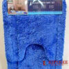 2pc Blue Dot Toilet Set
